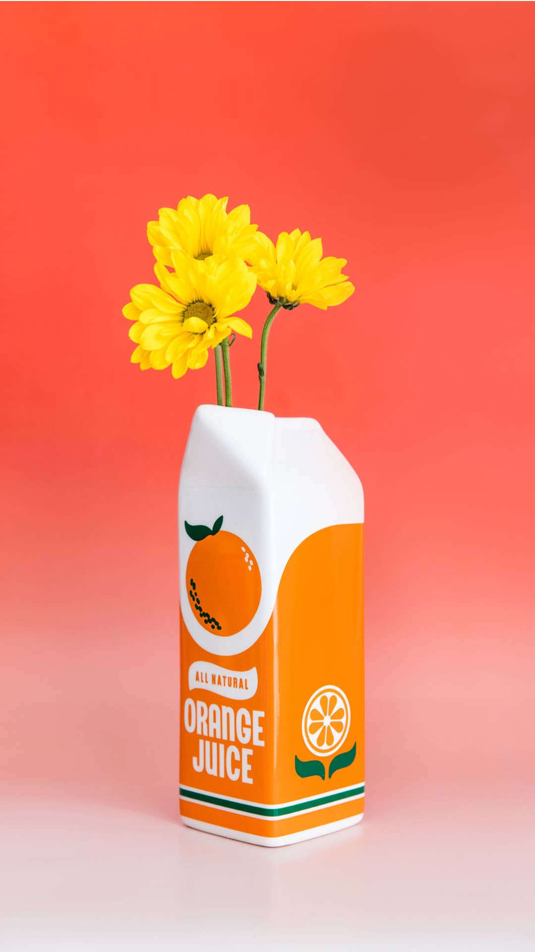 Orange Juice Rise and Shine Vase