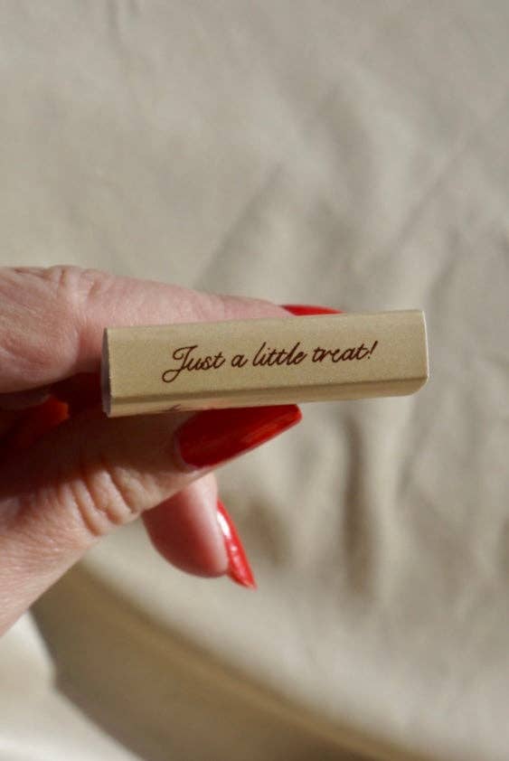 “Just A Little Treat!” Cupid Cake Matchbook