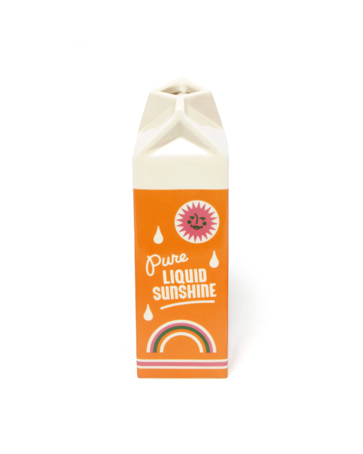 Orange Juice Rise and Shine Vase