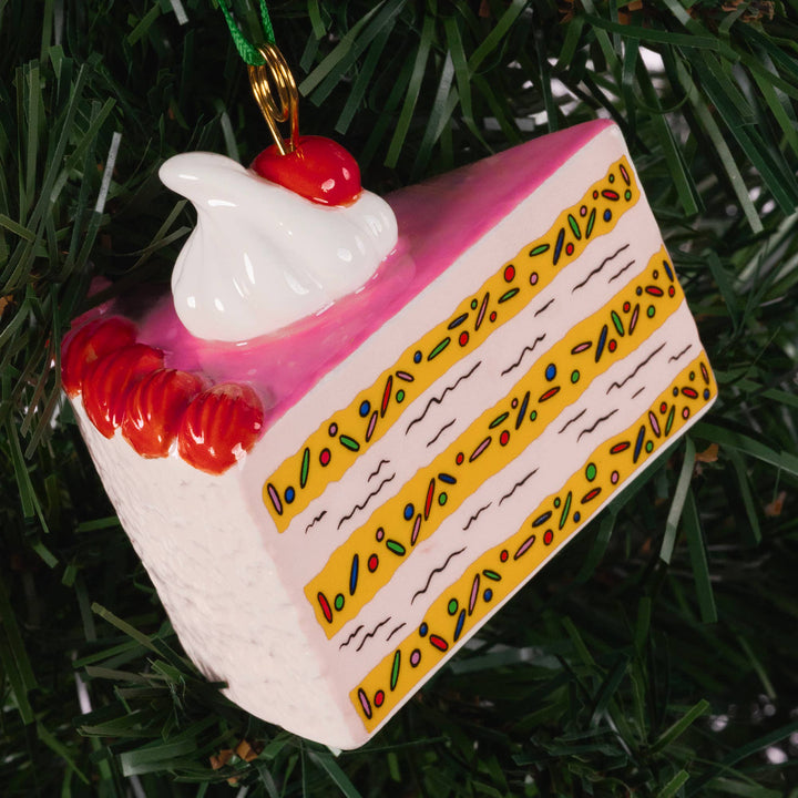 Cake Slice Ornament