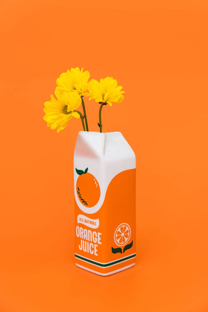 Orange Juice Rise and Shine Vase