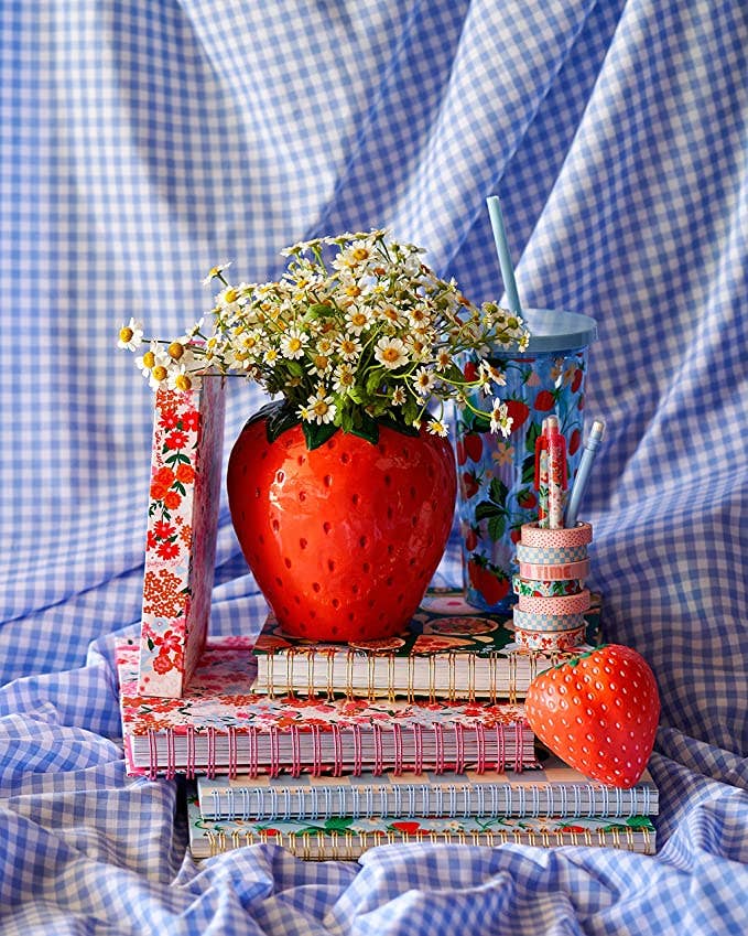 Ceramic Vase Strawberry Fields