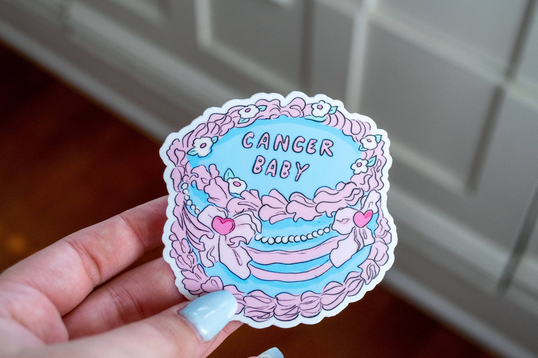 Zodiac Cake Stickers: Leo