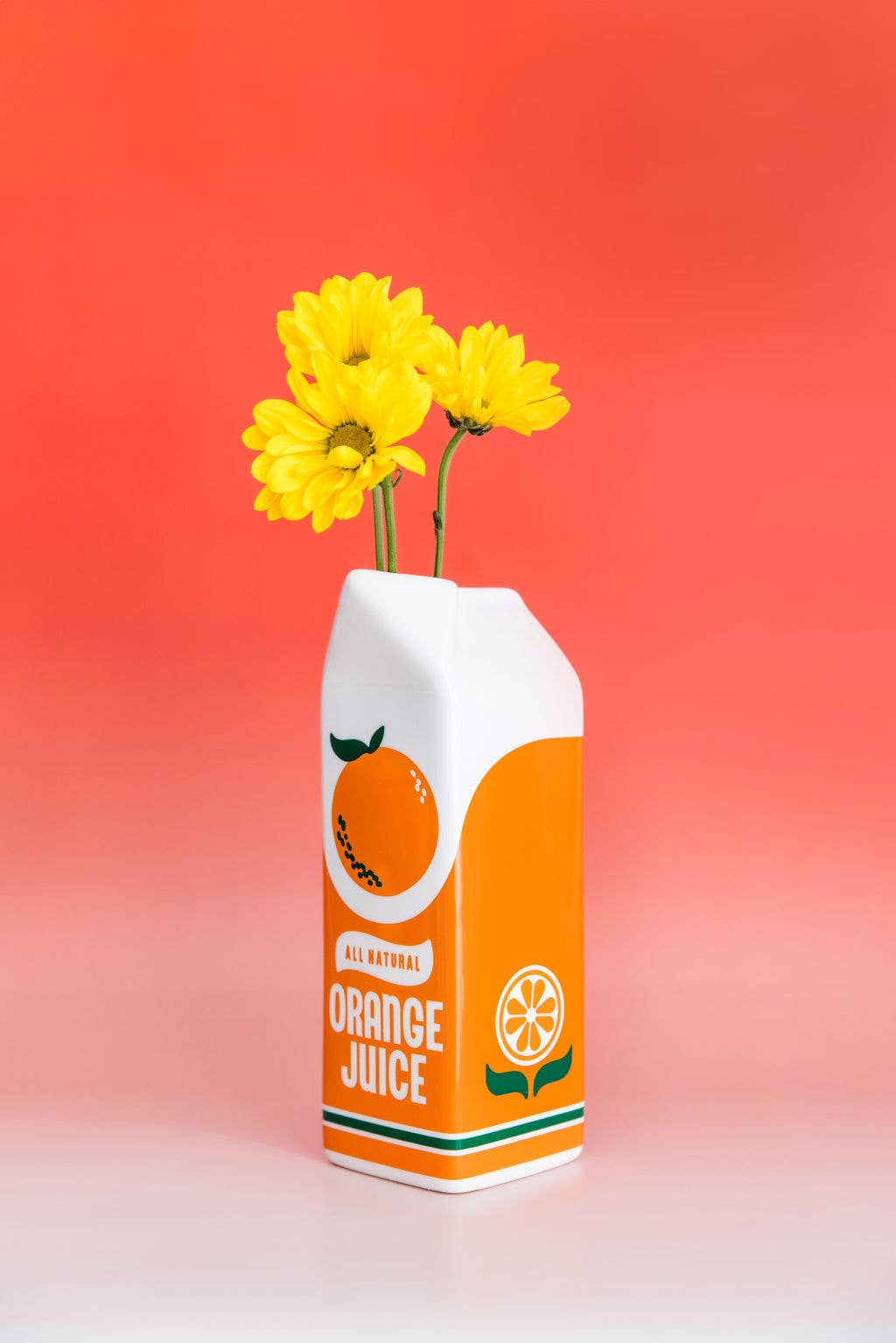 Orange Juice Rise and Shine Vase