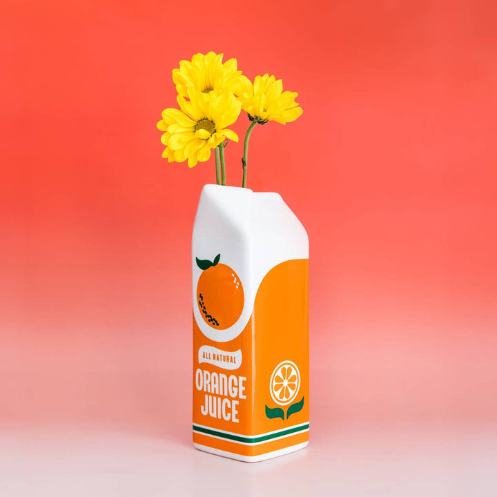 Orange Juice Rise and Shine Vase