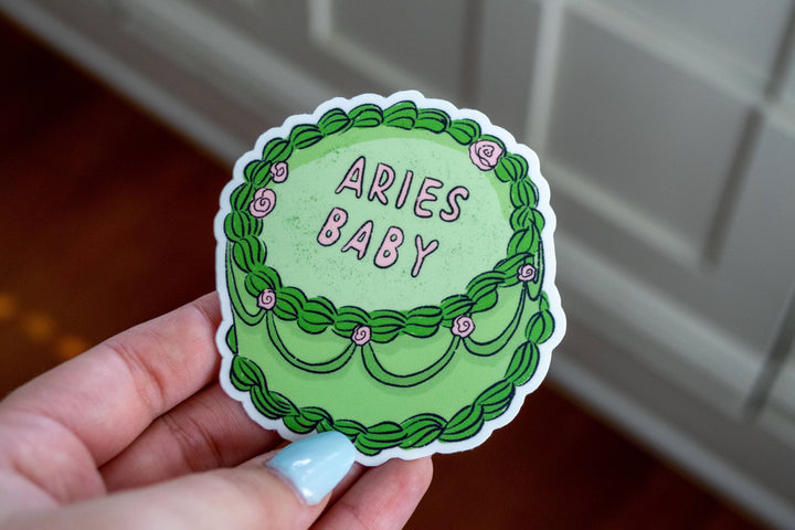 Zodiac Cake Stickers: Aquarius